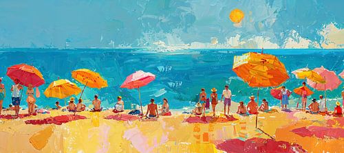 Strand von Kunst Laune