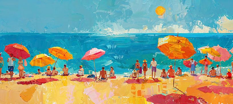 Plage par Caprices d'Art
