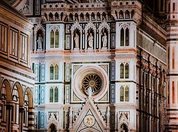 Fassade der Kathedrale von Florenz