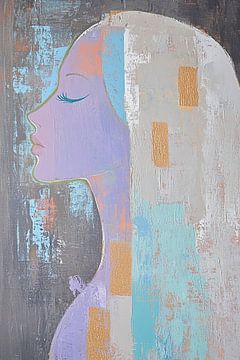 Pastel Gaze van De Mooiste Kunst