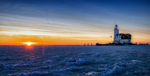 Leuchtturm 'Das Pferd von Marken' (4) von Rob Wareman Fotografie