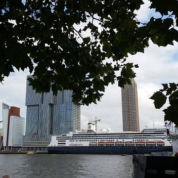 Cruise schip Rotterdam 2 van Karen Boer-Gijsman