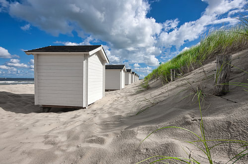 Strandhäuschen bei Breskens