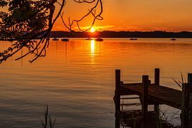 Meer van Starnberg van Einhorn Fotografie