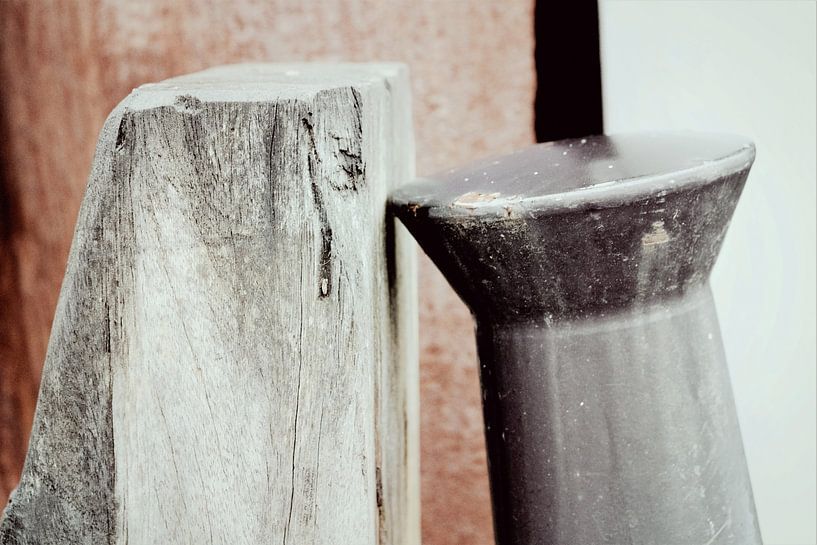 Posts leaning towards each other by Photo Dutch Salt Photo Dutch Salt