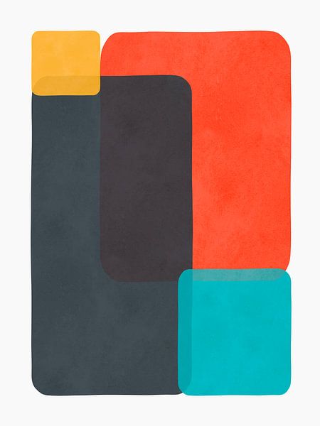 Expressionistisch en kleurrijk 1 van Vitor Costa