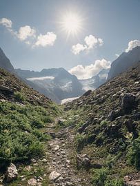 Pfad zum Gaisbergferner von Marcel Hechler