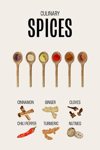 Spices Kitchen Poster