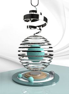 Silber Ornament 2