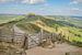 Houten hek op Mam Tor | The Peak District | Engeland van Wandeldingen