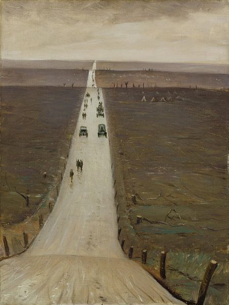 The road from Arras to Bapaume - 1917 by Atelier Liesjes