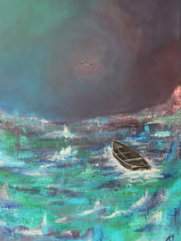 unruhiges Wasser von Anna kuik