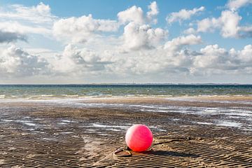 Uitzicht vanaf het eiland Föhr (Utersum) naar het zuiden van het eiland Sylt van Jürgen Neugebauer | createyour.photo