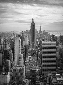 Empire State Building van Marco de Waal