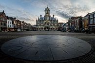 Markt Delft - Elck wandel in godts weghen van Henri van Avezaath thumbnail