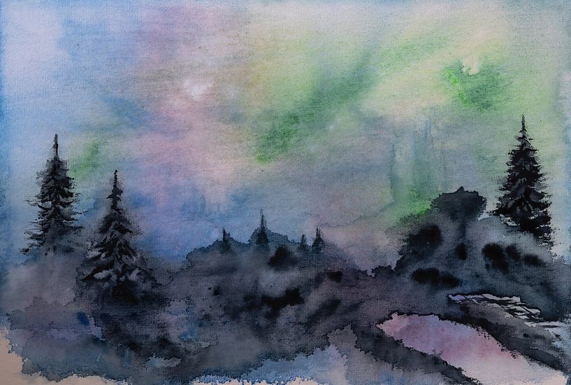 Aquarelle partie 77 par Tania Perneel