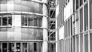 Detail gevel Paul Löbe Huis Berlijn