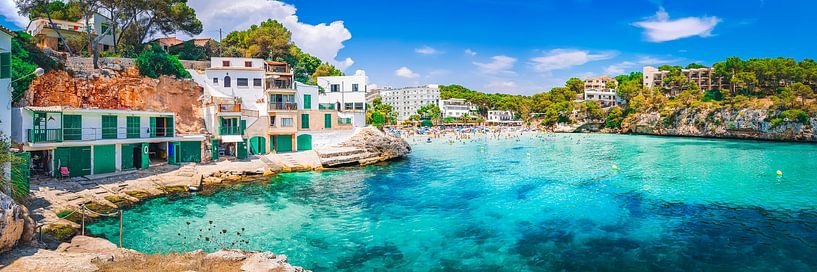 Panorama Mallorca Beach by Mustafa Kurnaz