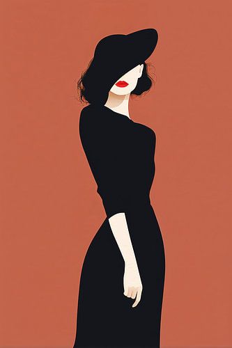 Die Dame in Schwarz Nr. 2