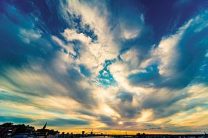 Sonnenuntergang in Nijmegen