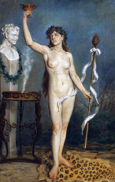 Nackter Bacchant, Joaquín Sorolla (1863 - 1923) von Atelier Liesjes