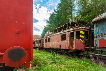 Lost Place Eisenbahn in Böhmen von Johnny Flash