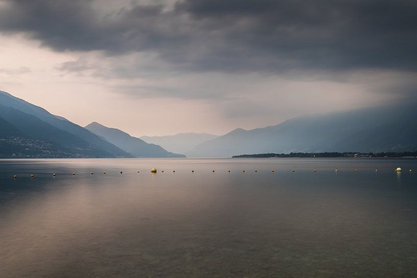 Blick auf den Lago Maggiore Schweiz von Suzanne Vastenburg-de Vreeze
