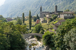 Village in southern Switzerland