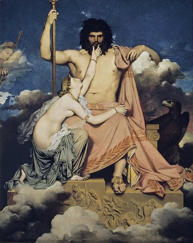 Jean-Auguste-Dominique Ingres, Jupiter en Thétis - 1811