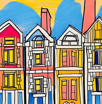 Meer kleur in je huis III van Lily van Riemsdijk - Art Prints with Color