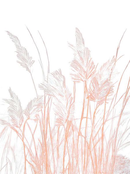 Quiet painting: Grasses on the verge by Studio Pieternel
