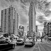 Flatiron Building in New York in schwarzweiß von Tilo Grellmann