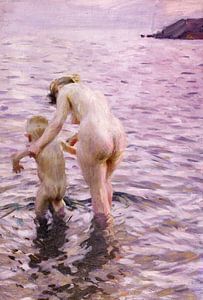 Anders Leonard Zorn,Mit Mutter