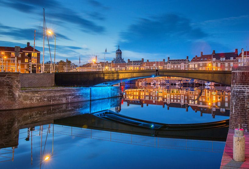 The Dokbrug in Middelburg by Marcel Klootwijk