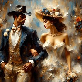 Entwined Souls 13 by Johannas Art Creations