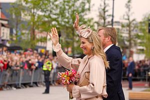 Königin Maxima und König Willem Alexander besuchen Hoogeveen am 18. September 2019 von Ronald Wilfred Jansen