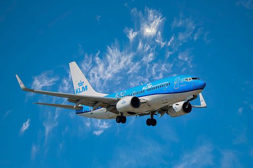 KLM Boeing 737-700, registratienummer PH BGK. Naam Noordse Stormvogel