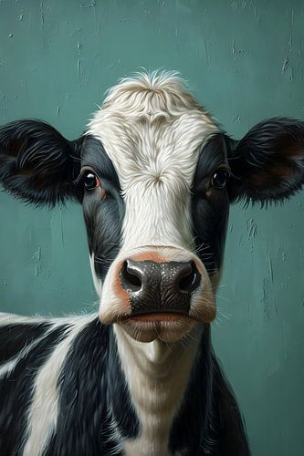 Portrait d'une vache