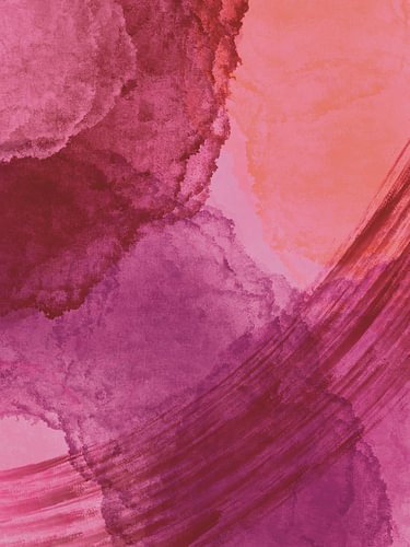 Rosa Chaos – Abstraktes Kunstwerk
