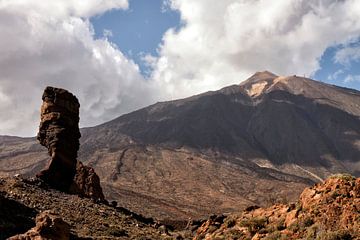 Espagne Tenerife - Vue du Pico del Teide