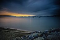 Sunset at English Bay by Peter Vruggink thumbnail