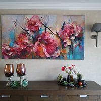 Photo de nos clients: Roses roses sauvages par treechild ., sur art frame