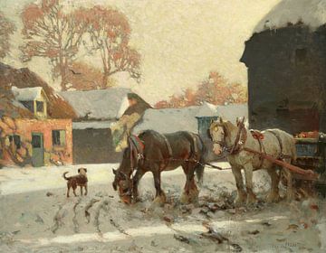 Op een wintermorgen, Frederick Hall