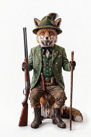 Hubertus Reineke: Der wachsame Jäger vom Forst