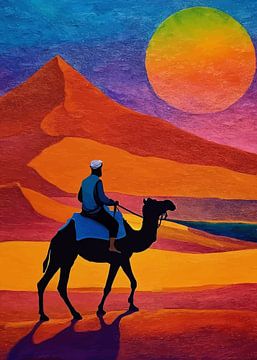 Landschaft der Arabischen Wüste von MIROKKU
