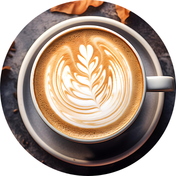 Herfst koffie V1 van drdigitaldesign
