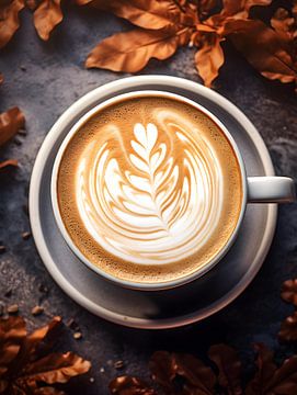 Herbstkaffee V1 von drdigitaldesign