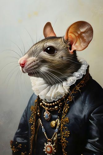 Portrait d'une souris