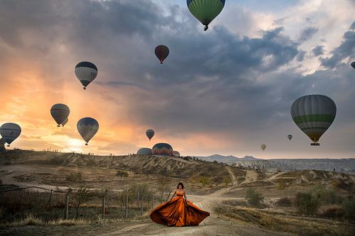 modèle en Cappadoce