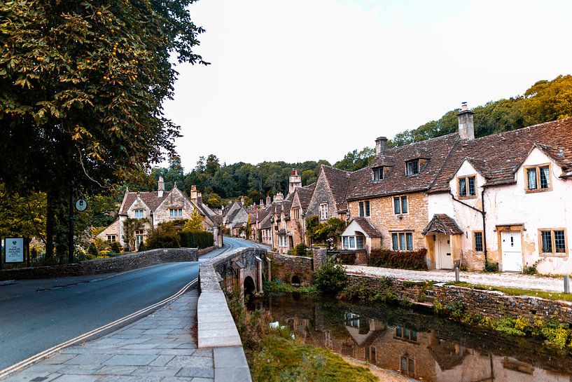 Engeland - Pittoresk Castle Combe van Marco Scheurink